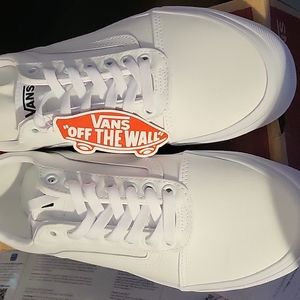 White Canvas Van off the Wall